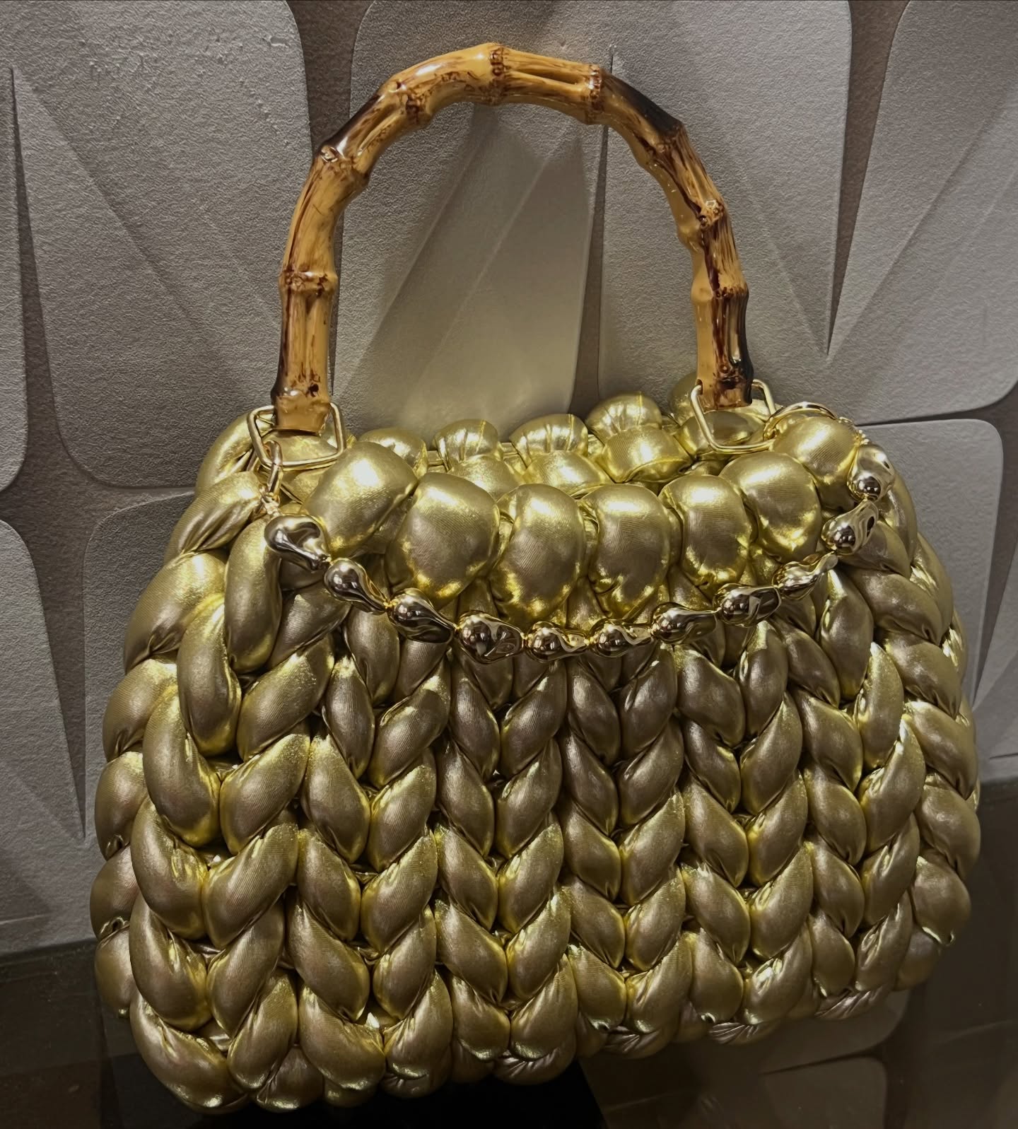 Golden Cloud Bag